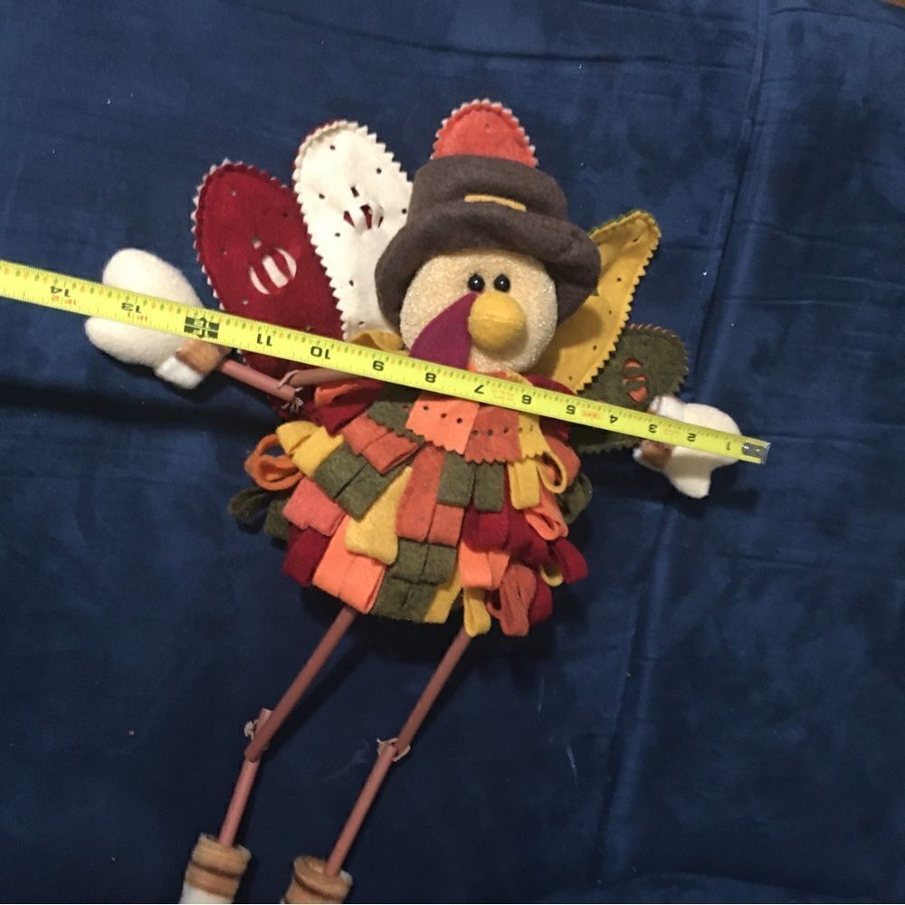 Thanksgiving Turkey Plush Fall Colors - Picture 8 of 8